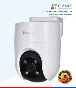 EZVIZ H8C 4MP 2K+ Outdoor CCTV Pan & Tilt Wifi IP Camera Auto Tracking