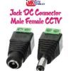 Jack DC Connector Male Female CCTV