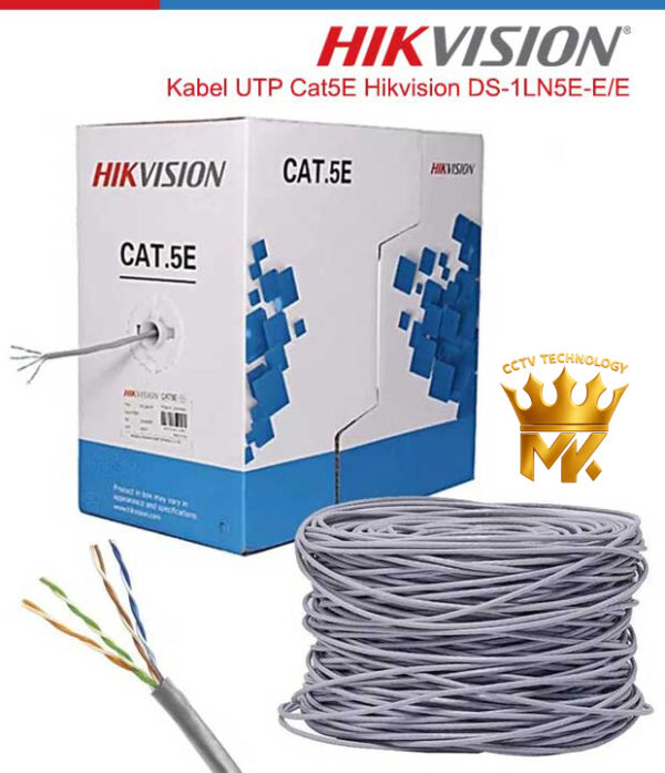 HIKVISION DS-1LN5E-E/E UTP CAT5E Cable 305m/Roll