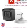 Paket CCTV Hikvision 8Ch 5MP 4K Lengkap 8 Kamera Full Audio