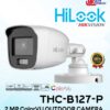 Kamera CCTV Outdoor Hilook 2MP 1080P THC-B127-P ColorVu