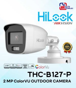 Kamera CCTV Outdoor Hilook 2MP 1080P THC-B127-P ColorVu