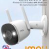 IMOU Bullet 2E 3MP 2K Smart Wifi Color Built-in MIc Waterproof - IP Camera Outdoor