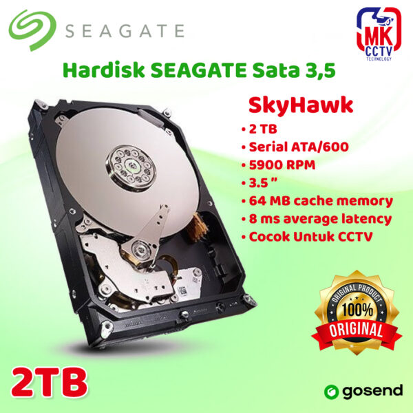 HDD 2TB SEAGATE | HARD DISK INTERNAL CCTV | Seagate Surveillance