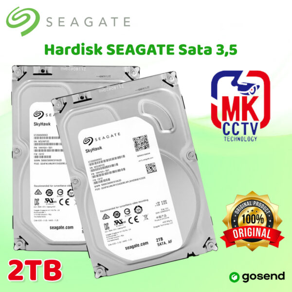 HDD 2TB SEAGATE | HARD DISK INTERNAL CCTV | Seagate Surveillance