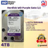Hard disk WD Purple ORI 4TB Garansi 3Tahun | HDD CCTV Original | Internal Surveillance video