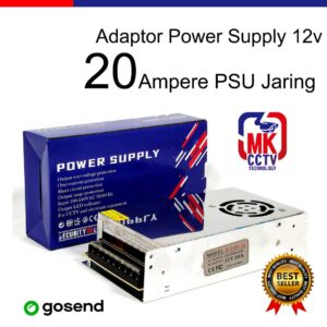 Adaptor 20 Ampere 12Volt | CCTV Power Supply Jaring CCTV