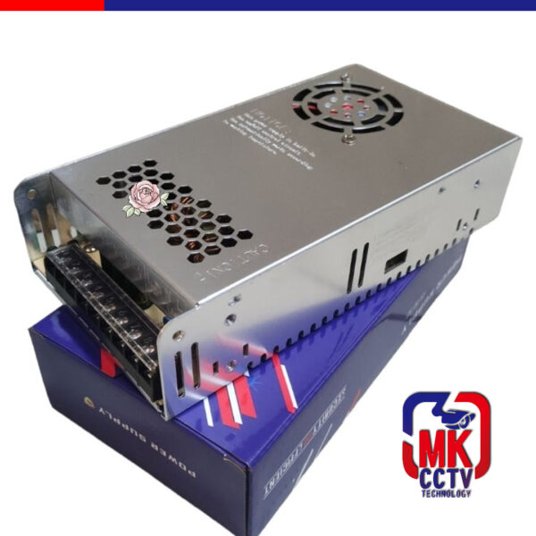 Power Supply 30A 12V Adaptor Central 30 A jaring kipas PSU CCTV