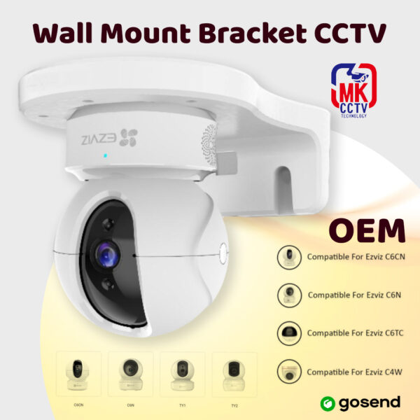 BRAKET KAMERA CCTV EZVIZ C6N C6CN C4W C6T/C6TC BRACKET DINDING EZVIZ MURAH | OEM