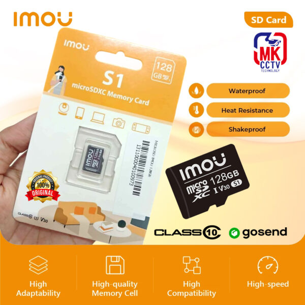 MicroSD IMOU 128GB Class 10 High Speed Garansi Resmi