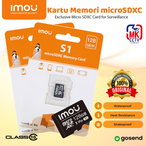 MicroSD IMOU 128GB Class 10 High Speed Garansi Resmi