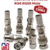 Jack BNC Drat CCTV Konektor RG6 RG59 Male Kualitas PREMIUM | China