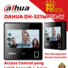 Access Controller Dahua DH-321WPTA-W Face Recognition Mesin Absensi Deteksi Wajah + Sidik Jari